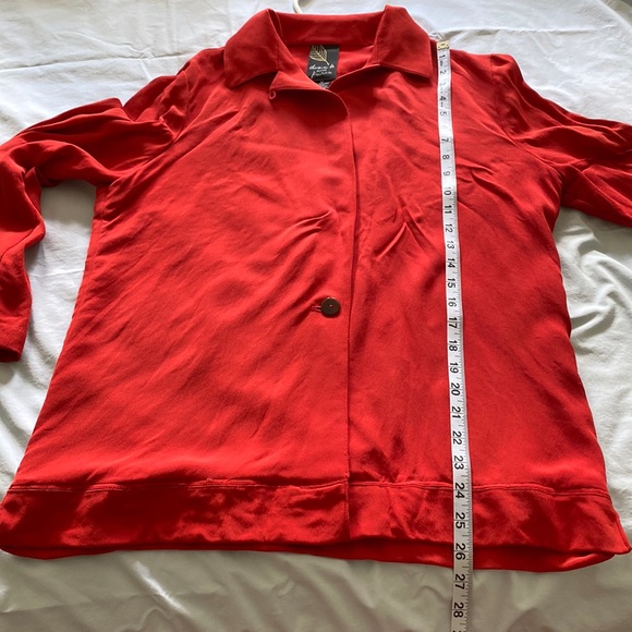 100% SILK Dana B. and Karen Womens Silk Classy Top - Picture 3 of 8